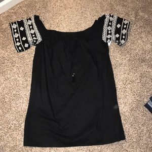 Off the shoulder dress